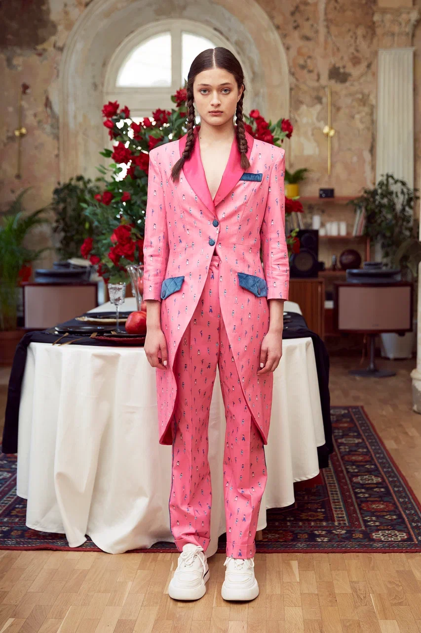 Pink Tailcoat | Polina Mircheva